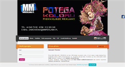 Desktop Screenshot of mmreklama.pl